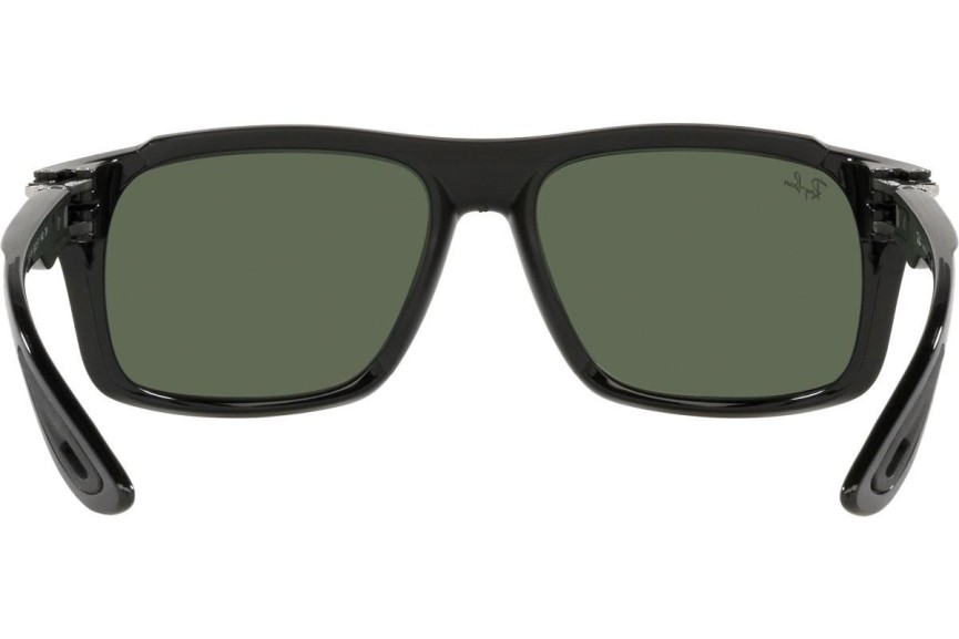 Okulary przeciwsłoneczne Ray-Ban RB4364M F65071 Prostokątne Czarne