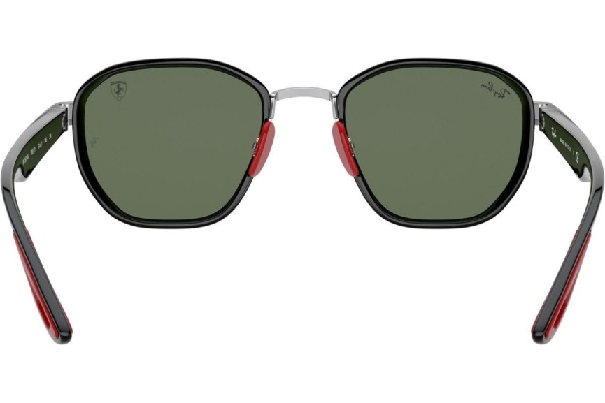 Okulary przeciwsłoneczne Ray-Ban Scuderia Ferrari Collection RB3674M F00771 Kwadratowe Srebrne