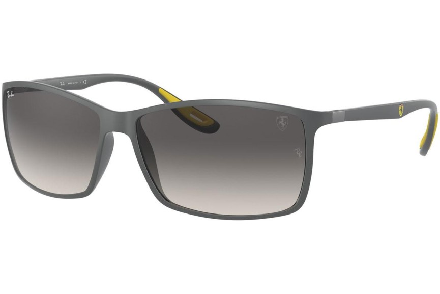 Okulary przeciwsłoneczne Ray-Ban RB4179M F60811 Prostokątne Szare