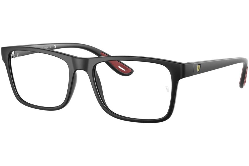 Okulary korekcyjne Ray-Ban Scuderia Ferrari Collection RX7205M F650 Kwadratowe Czarne