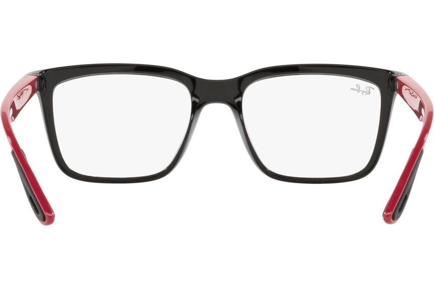 Okulary korekcyjne Ray-Ban Scuderia Ferrari Collection RX7192M F651 Kwadratowe Czarne