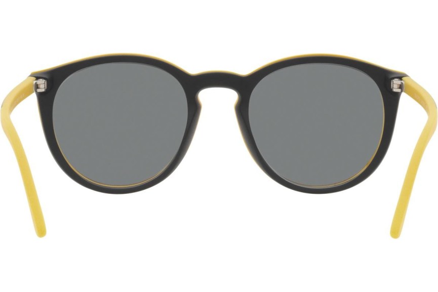 Okulary korekcyjne Polo Ralph Lauren PH4183U 537587 Okrągłe Czarne