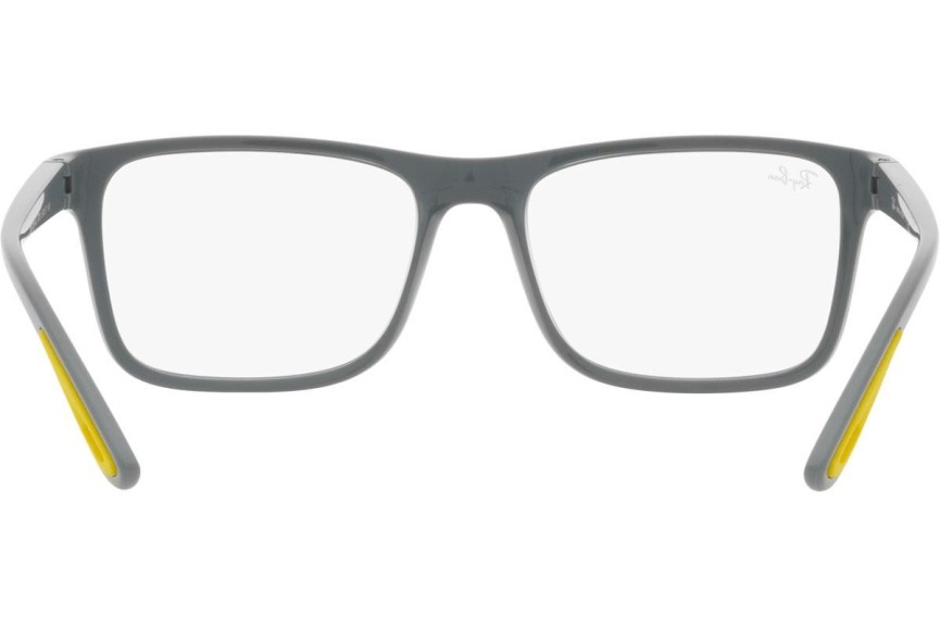 Okulary korekcyjne Ray-Ban Scuderia Ferrari Collection RX7205M F673 Kwadratowe Szare