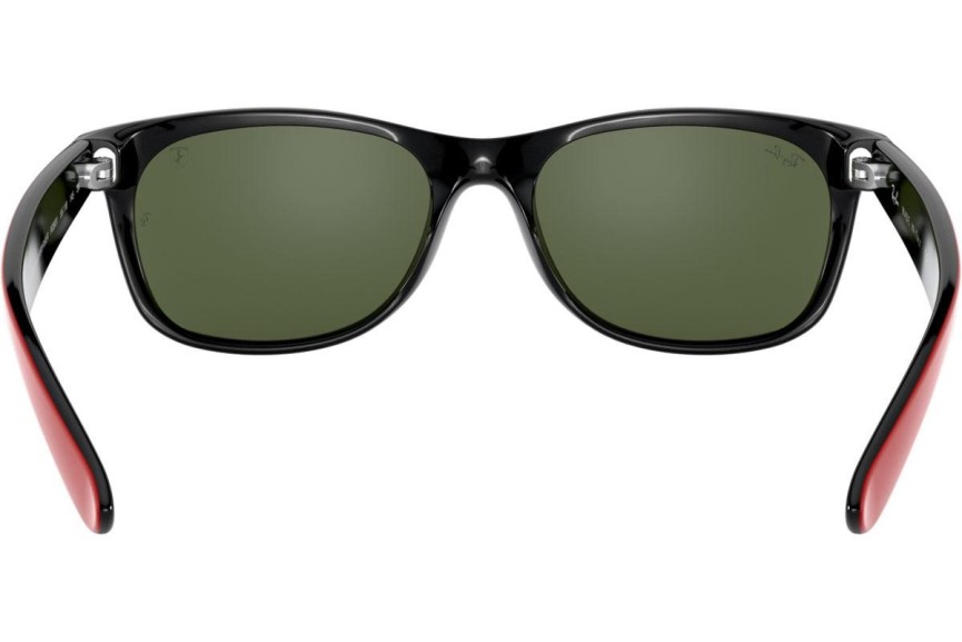 Okulary przeciwsłoneczne Ray-Ban New Wayfarer Scuderia Ferrari Collection RB2132M F63931 Kwadratowe Czerwone