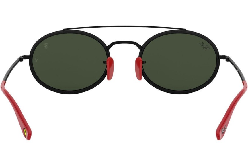 Okulary przeciwsłoneczne Ray-Ban RB3847M F02831 Owalne Czarne