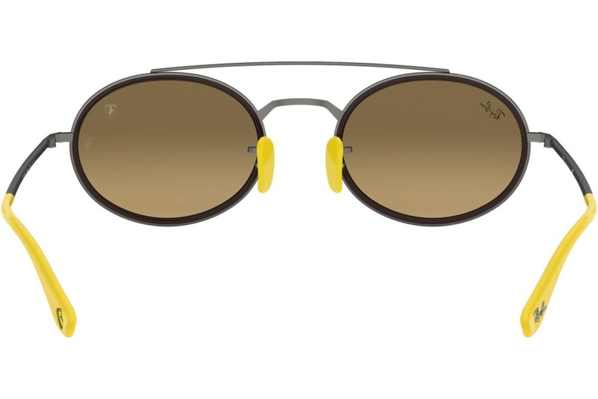 Okulary przeciwsłoneczne Ray-Ban RB3847M F0493K Owalne Srebrne