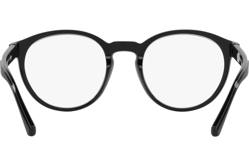 Okulary korekcyjne Emporio Armani EA4152 50171W Okrągłe Czarne