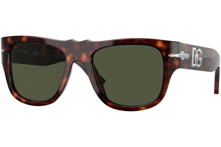 Okulary przeciwsłoneczne Persol PO3294S 24/31 Kwadratowe Havana