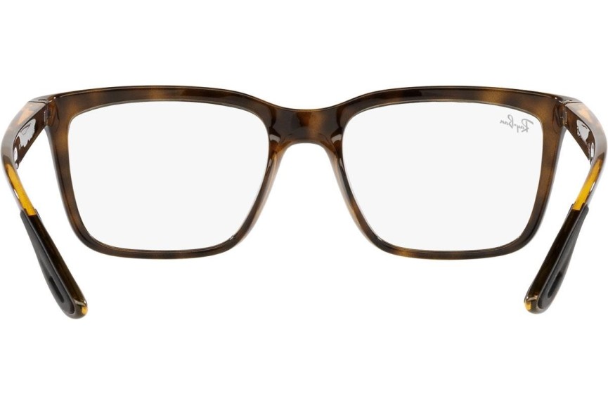Okulary korekcyjne Ray-Ban Scuderia Ferrari Collection RX7192M F646 Kwadratowe Havana