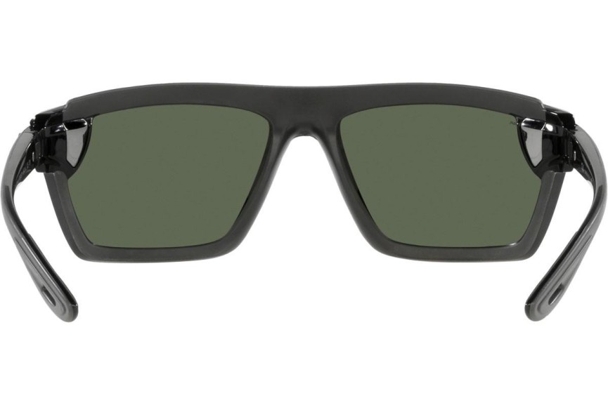 Okulary przeciwsłoneczne Ray-Ban Scuderia Ferrari Collection RB4370M F67471 Prostokątne Czarne