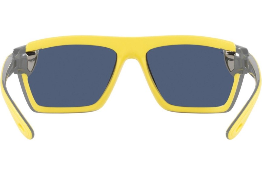 Okulary przeciwsłoneczne Ray-Ban Scuderia Ferrari Collection RB4370M F67380 Prostokątne Szare