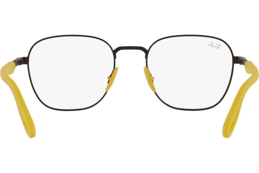 Okulary korekcyjne Ray-Ban Scuderia Ferrari Collection RX6484M F028 Kwadratowe Czarne