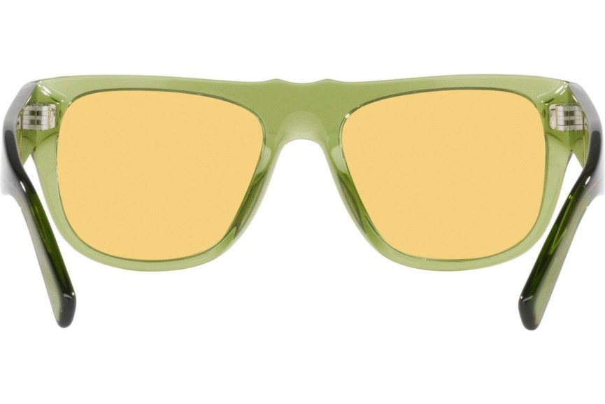 Okulary przeciwsłoneczne Persol PO3295S 1165R6 Kwadratowe Zielone