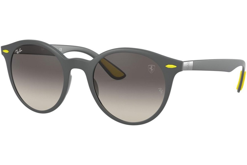 Okulary przeciwsłoneczne Ray-Ban RB4296M F60811 Okrągłe Szare