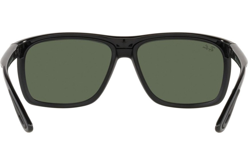 Okulary przeciwsłoneczne Ray-Ban RB4363M F65071 Prostokątne Czarne