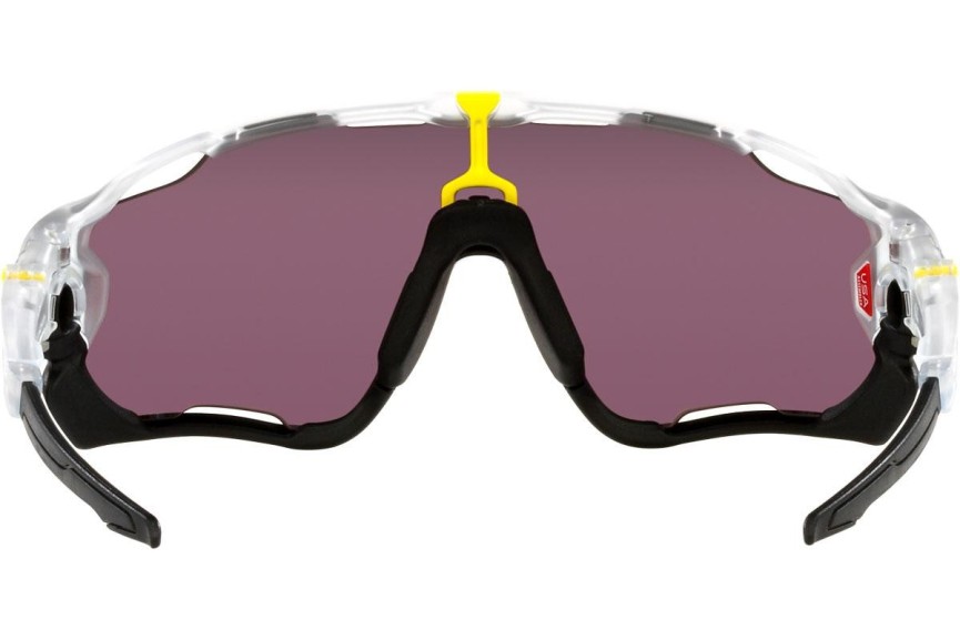 Okulary przeciwsłoneczne Oakley Jawbreaker OO9290 929072 Pojedyncze | Shield Przezroczyste