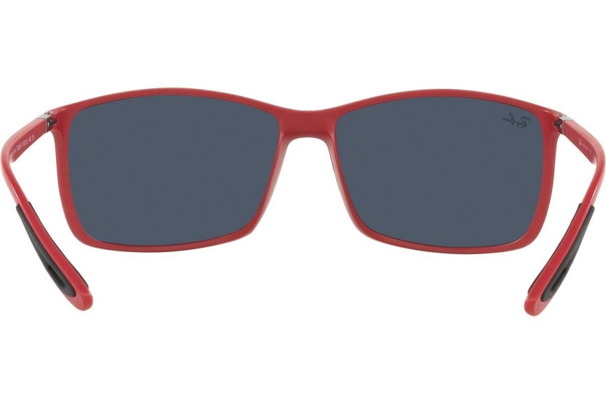 Okulary przeciwsłoneczne Ray-Ban RB4179M F62887 Prostokątne Czerwone