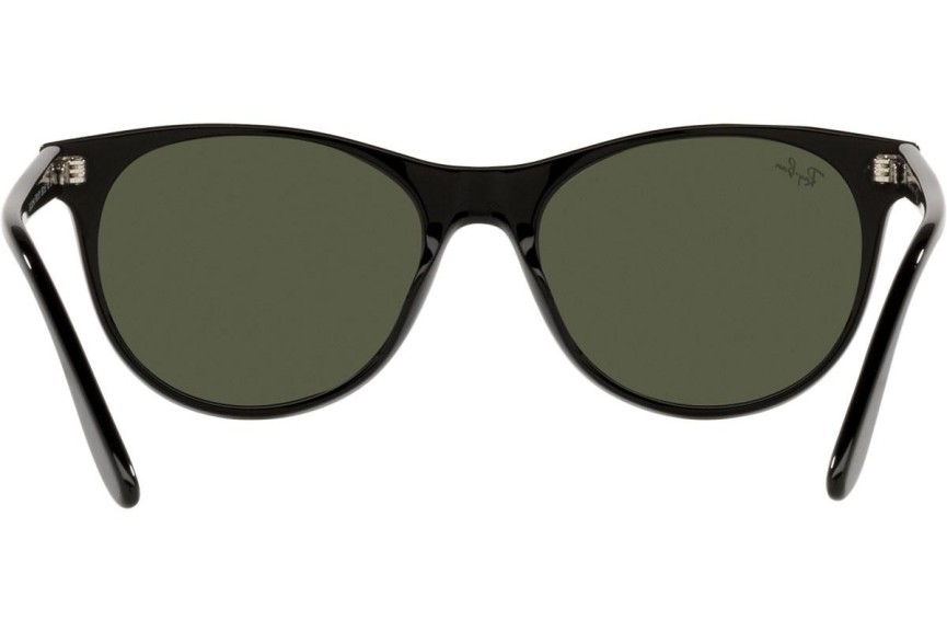 Okulary przeciwsłoneczne Ray-Ban Scuderia Ferrari Collection RB2202M F60131 Okrągłe Czarne