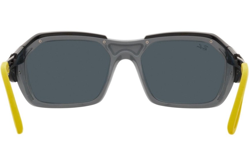 Okulary przeciwsłoneczne Ray-Ban RB4367M F67287 Prostokątne Szare