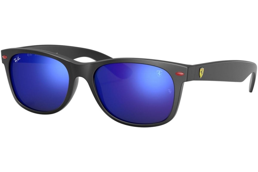 Okulary przeciwsłoneczne Ray-Ban New Wayfarer Scuderia Ferrari Collection RB2132M F60268 Kwadratowe Czarne