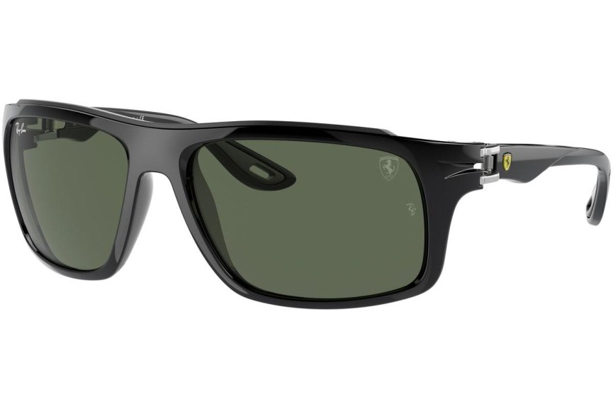 Okulary przeciwsłoneczne Ray-Ban RB4364M F65071 Prostokątne Czarne