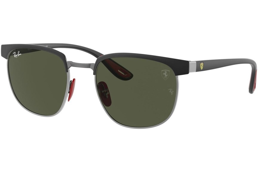 Okulary przeciwsłoneczne Ray-Ban RB3698M F07331 Kwadratowe Czarne