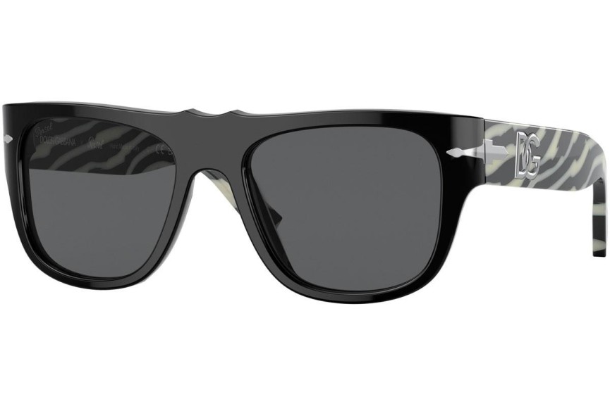 Okulary przeciwsłoneczne Persol PO3295S 1164B1 Kwadratowe Czarne