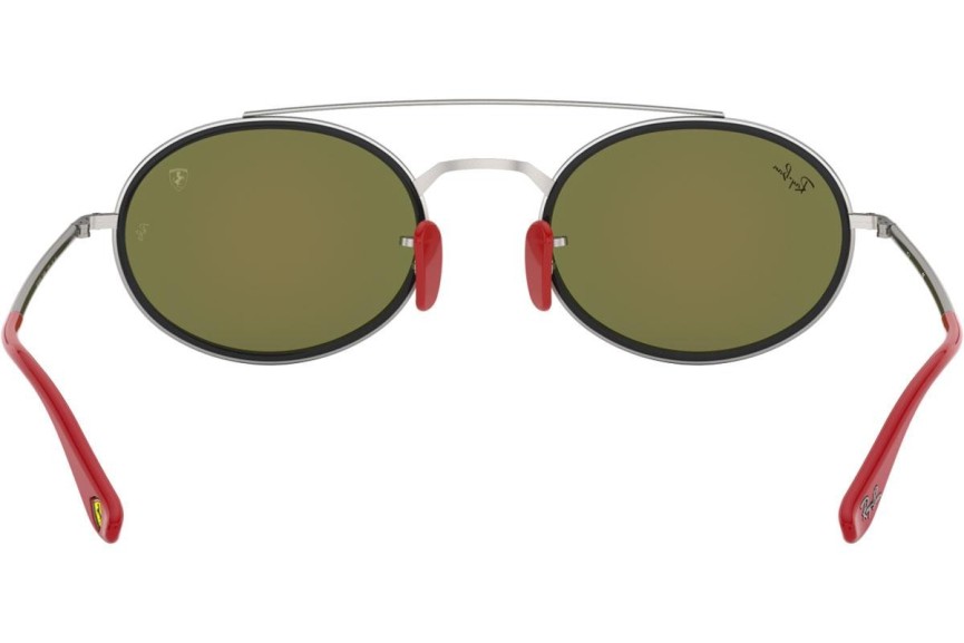 Okulary przeciwsłoneczne Ray-Ban RB3847M F04868 Owalne Srebrne