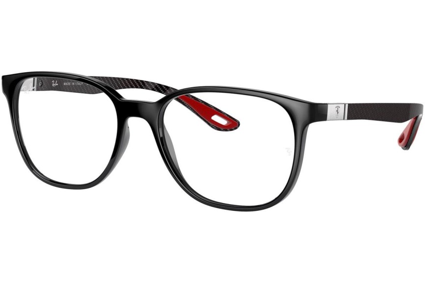 Okulary korekcyjne Ray-Ban Scuderia Ferrari Collection RX8907M F632 Kwadratowe Czarne