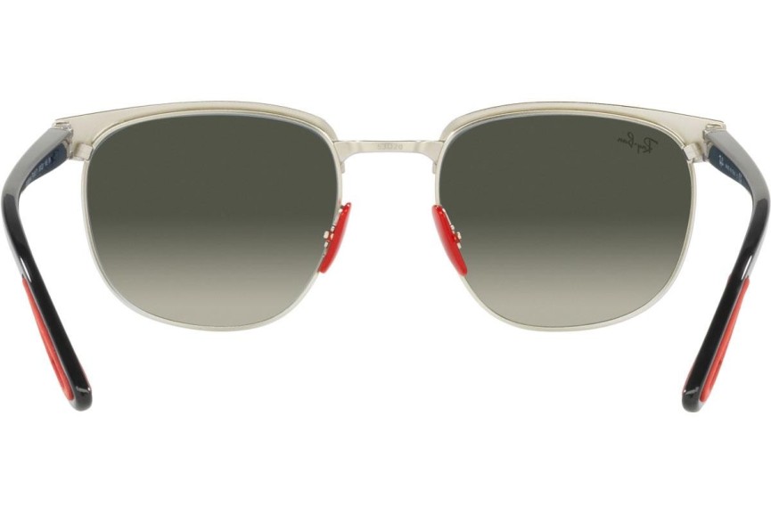 Okulary przeciwsłoneczne Ray-Ban Scuderia Ferrari Collection RB3698M F06071 Kwadratowe Czarne