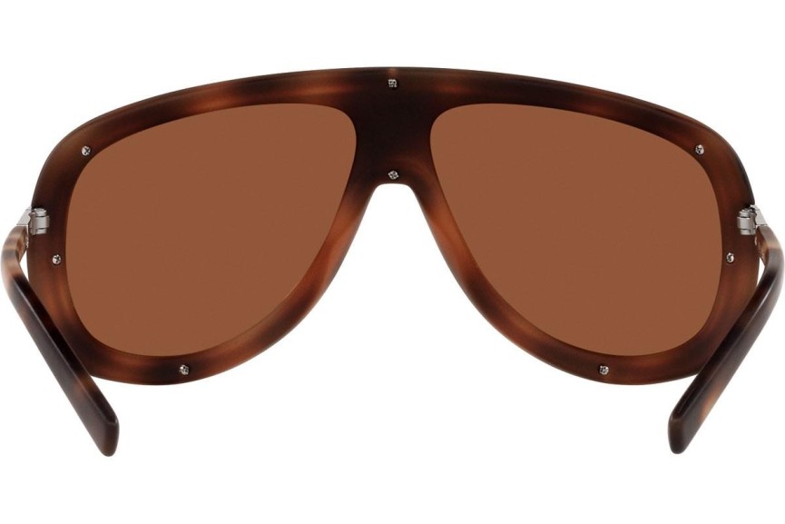 Okulary przeciwsłoneczne Ralph Lauren RL7069 942373 Pojedyncze | Shield Havana