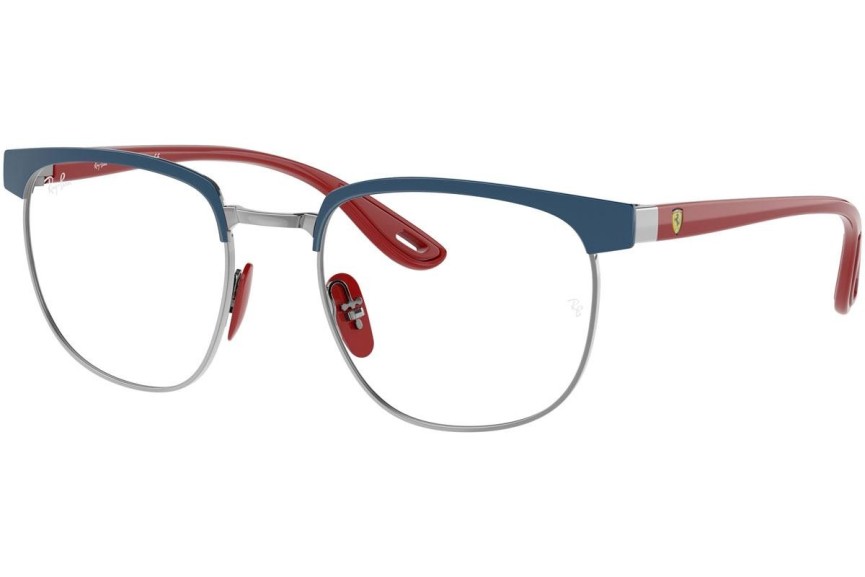Okulary korekcyjne Ray-Ban Scuderia Ferrari Collection RX3698VM F072 Okrągłe Niebieskie