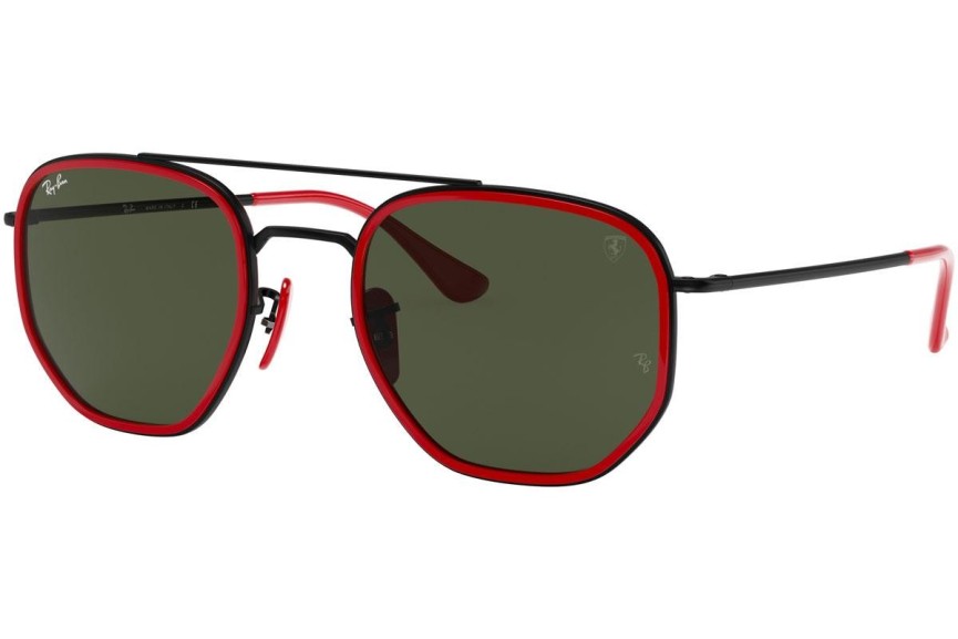 Okulary przeciwsłoneczne Ray-Ban RB3748M F03531 Kwadratowe Czarne