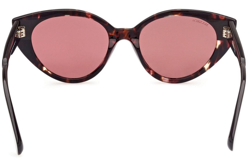 Okulary przeciwsłoneczne Max&Co. MO0039 55S Kocie oczy Havana
