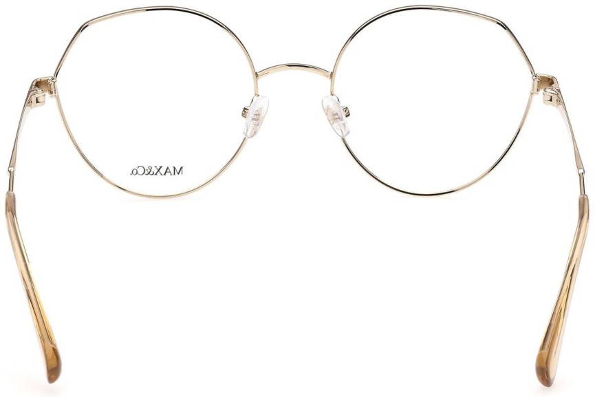Okulary korekcyjne Max&Co. MO5017 032 Okrągłe Złote