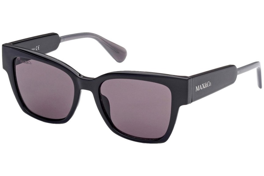 Okulary przeciwsłoneczne Max&Co. MO0045 01A Kwadratowe Czarne