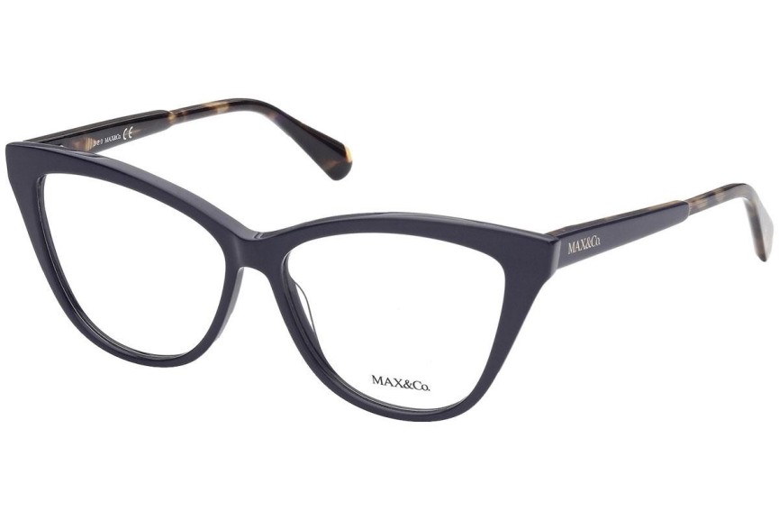 Okulary korekcyjne Max&Co. MO5030 092 Kocie oczy Niebieskie