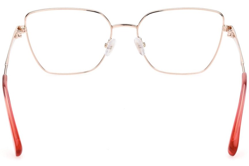 Okulary korekcyjne Max&Co. MO5068 028 Kocie oczy Złote
