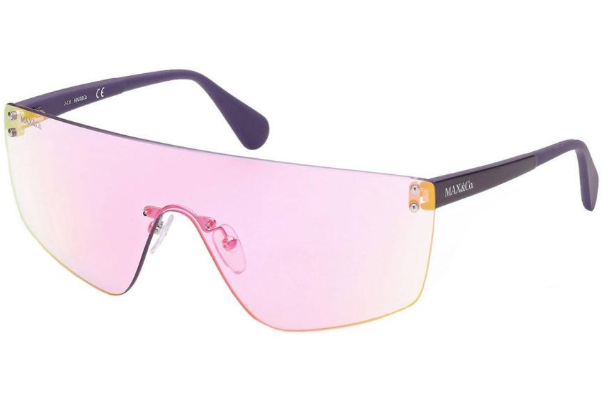 Okulary przeciwsłoneczne Max&Co. MO0013 81Z Pojedyncze | Shield Fioletowe