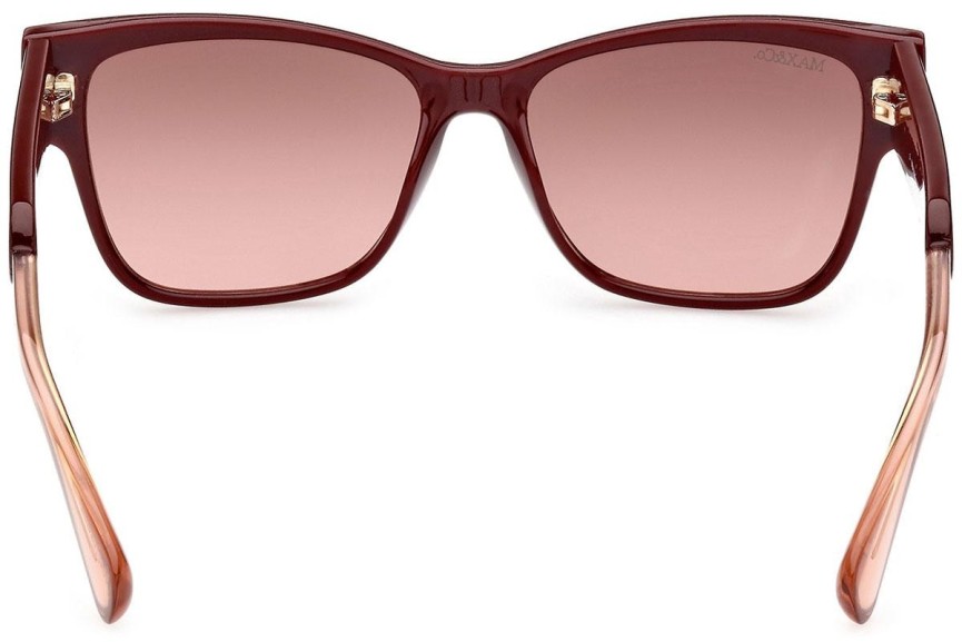 Okulary przeciwsłoneczne Max&Co. MO0054 69F Kocie oczy Czerwone