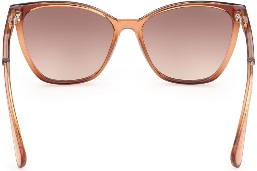 Okulary przeciwsłoneczne Max&Co. MO0011 48F Kocie oczy Brązowe
