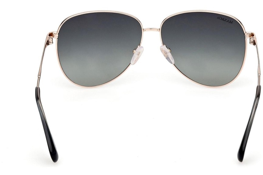 Okulary przeciwsłoneczne Max&Co. MO0049 28P Pilotki (Aviator) Złote