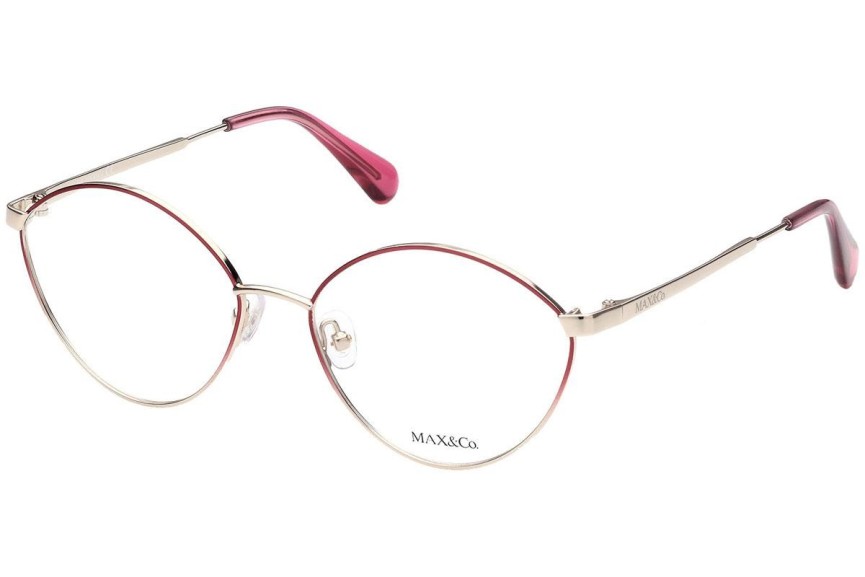 Okulary korekcyjne Max&Co. MO5034 032 Okrągłe Złote