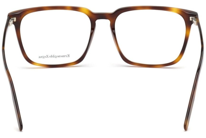 Ochelari Zegna EZ5201 052 Pătrați Havana