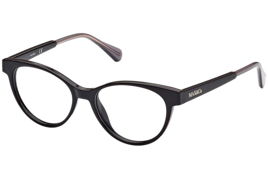 Okulary korekcyjne Max&Co. MO5066 005 Kocie oczy Czarne