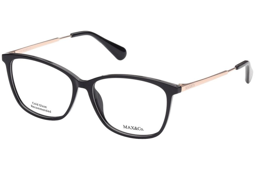 Okulary korekcyjne Max&Co. MO5024 001 Kwadratowe Czarne