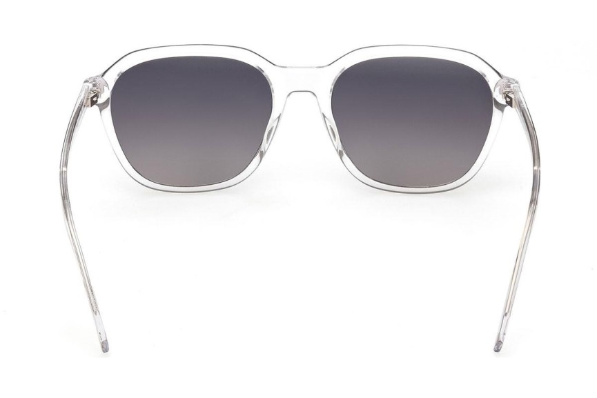 Okulary przeciwsłoneczne Zegna EZ0194 26B Kwadratowe Przezroczyste