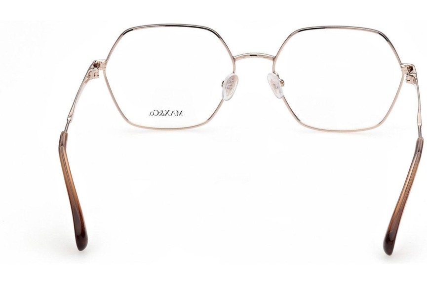 Okulary korekcyjne Max&Co. MO5036 028 Nieregularny Złote