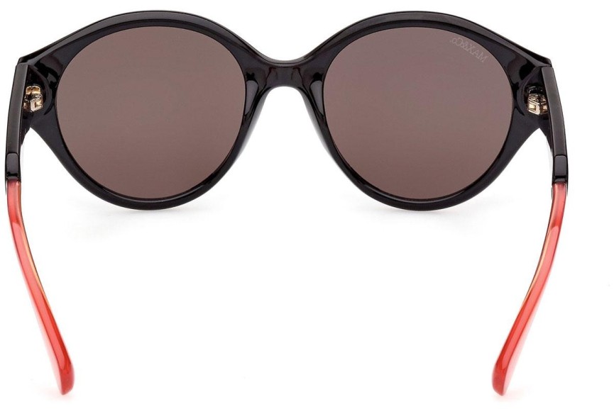 Okulary przeciwsłoneczne Max&Co. MO0058 01A Okrągłe Czarne