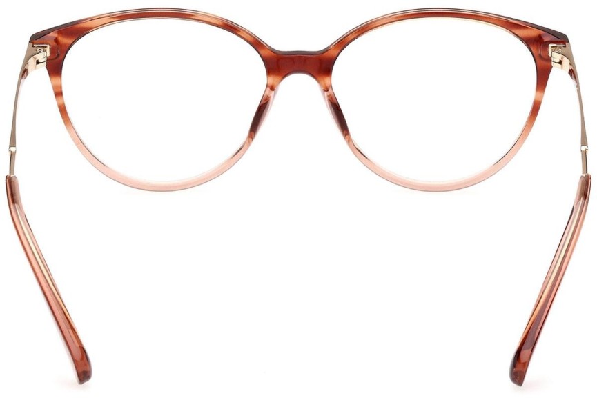 Okulary korekcyjne Max&Co. MO5023 044 Kocie oczy Pomarańczowe